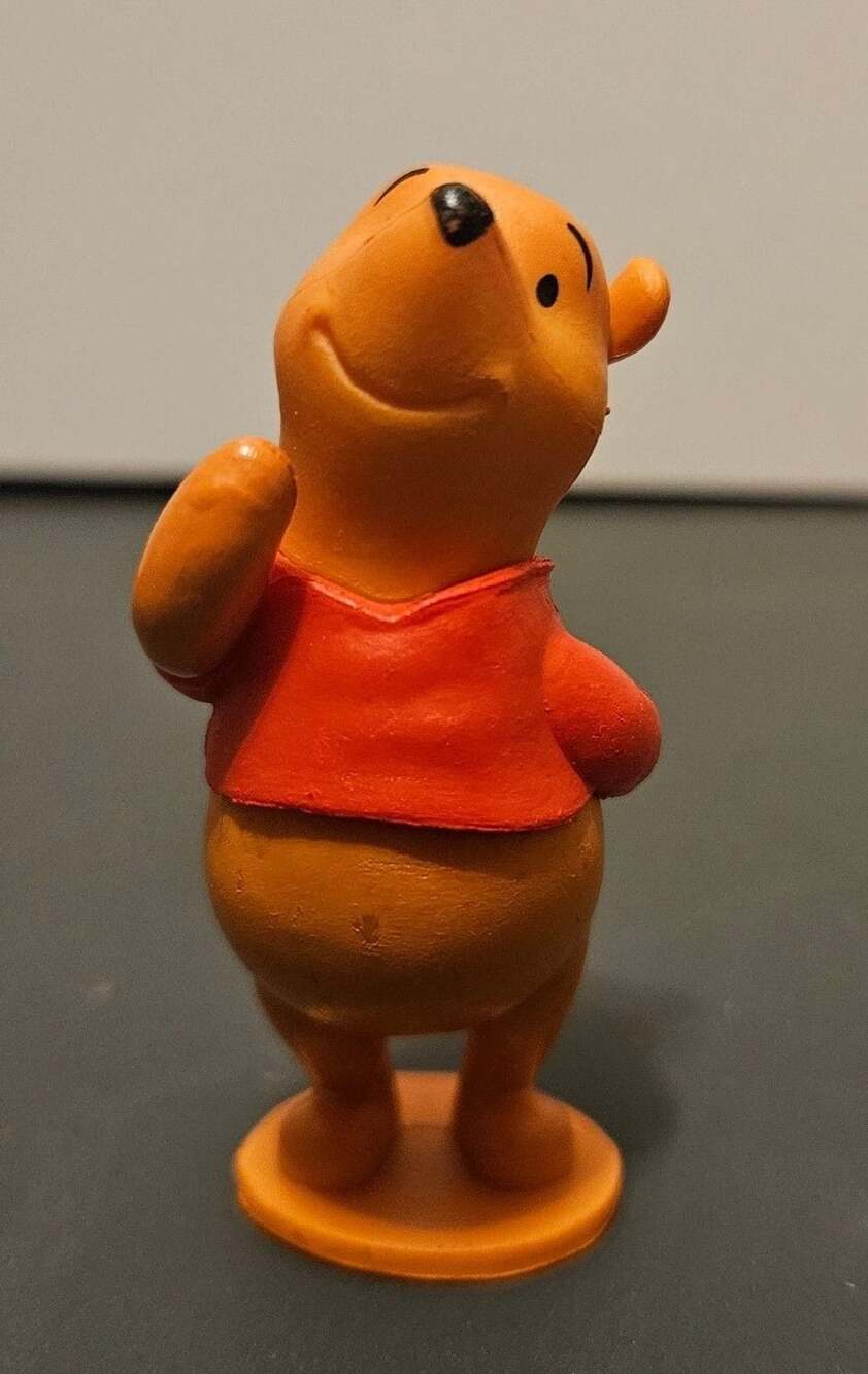 Disney Winnie The Pooh PVC Figurine Cake Topper 90s